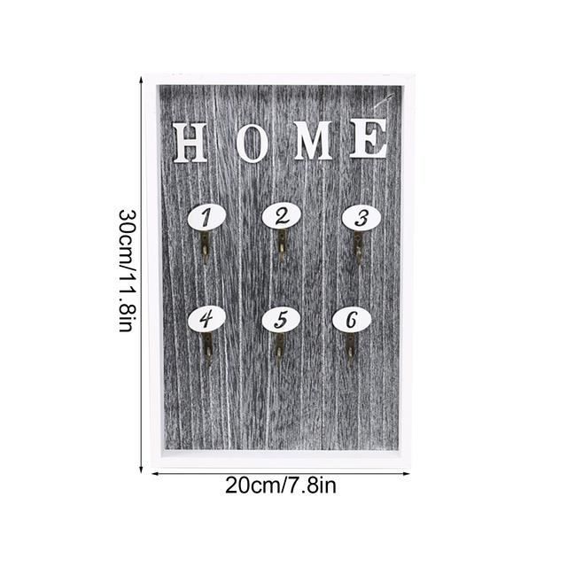 Porte-clés Organisateur En Métal Rouge