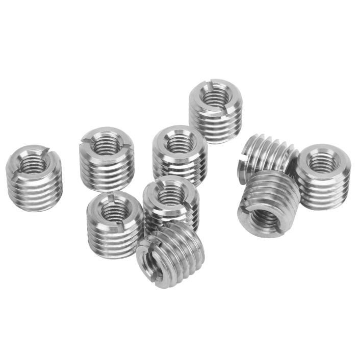 Inserts Hélicoïdaux A2 En Acier Inox 304 Filet Grossier DIN8140 - Réparation De Filetage