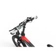 Vélo électrique LANKELEISI G660 Rouge 500W 20 " pouces FAT BIKE VTT 12.8AH 110KM 30KM-H Pliage-1