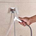 Kit Douchette Bidet WC Pulvérisateur de douche pour l'hygiène intime Douchette à Main Support De Tuyau Fixation YES-1