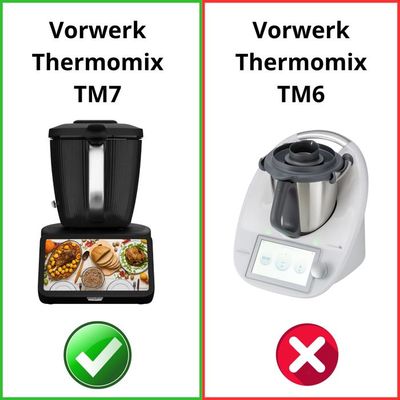 Protection D'écran En Verre Trempé 9H Pour Thermomix TM7 - 2 Pièces - Anti-rayures Et Anti-taches - Installation Facile - 3