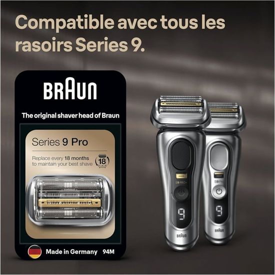 Accessoires Pour Rasoirs Électriques BRAUN 94M, 92M, 92B, 92S - Produits De Nettoyage Neufs