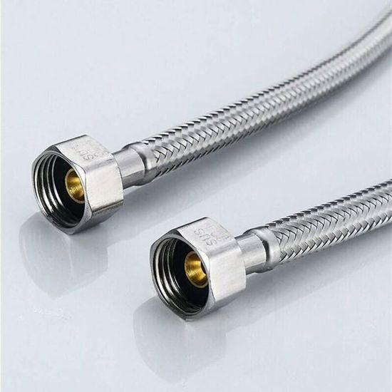 G 3/8 Longueur 60 Cm Tuyau De Raccordement Blindé Pour
