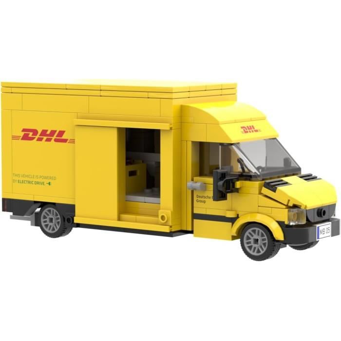 MyBrickZ 0005 DHL Truck avec conteneur roulettes Blocs de