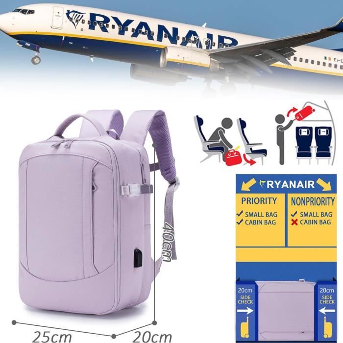 Taille ryanair bagage 2025 cabine