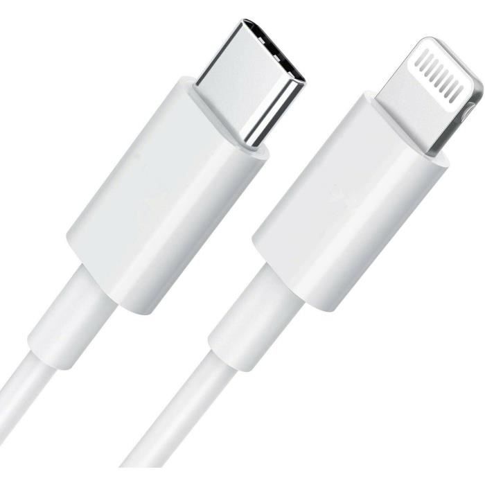 CABLING® Câble Chargeur iPhone, 2M Charge Rapides Câble USB C vers