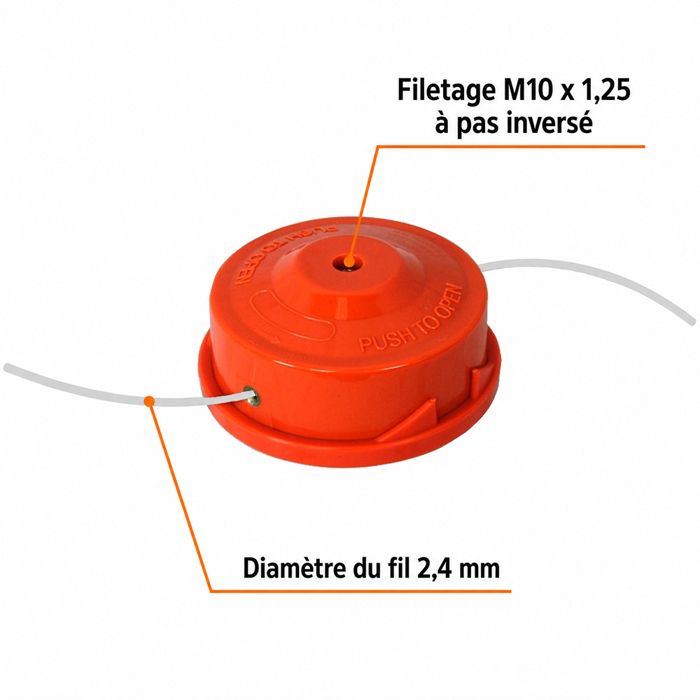 Tete De Débroussailleuse Universelle Tête De Fil Débroussailleuse
