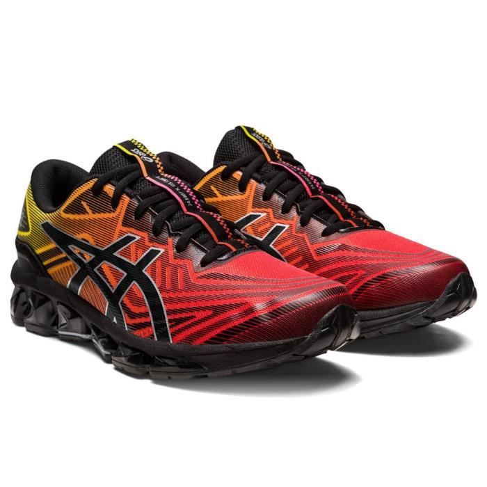Chaussure Running ASICS Gel Quantum 360 VII Homme Rouge Amorti optimal Tige en maille respirante Cdiscount Sport