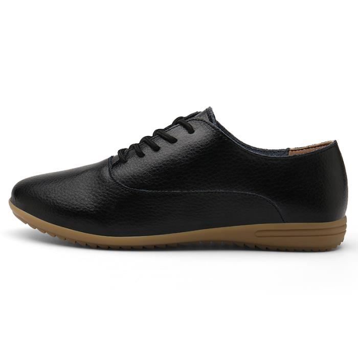 Derbies femme sales sans lacets