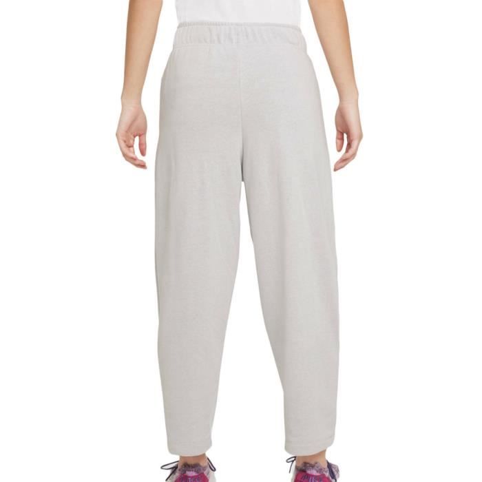 Jogging Femme Nike Gris Clair Coupe Loose Fit Poches Laterales Grey Cdiscount Pret a Porter