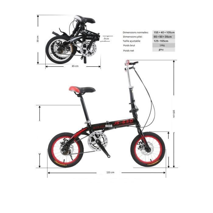 Velo pliant cdiscount on sale