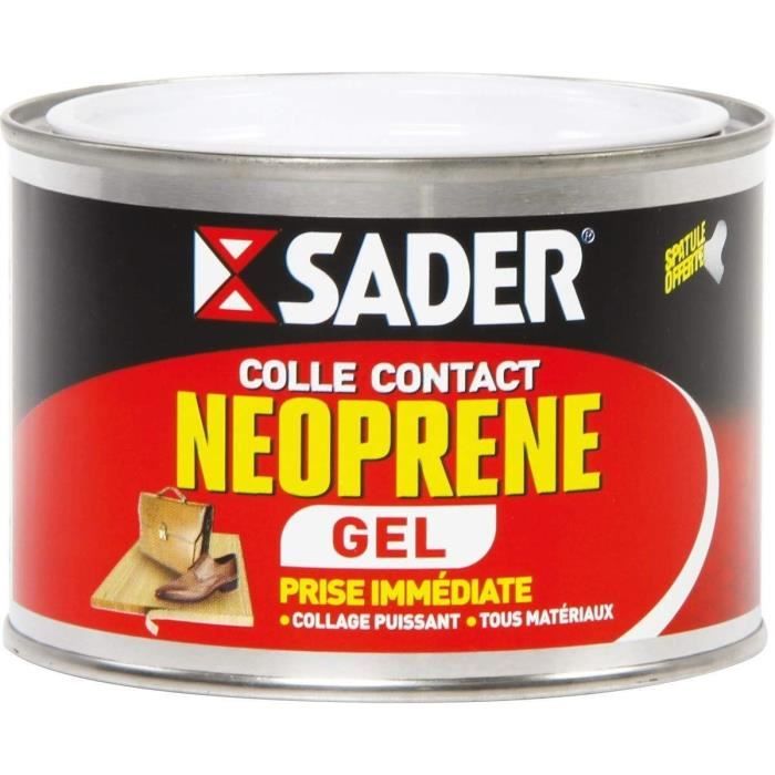 Colle néoprène contact gel 125 ml SADER : le tube de 125mL à Prix Carrefour