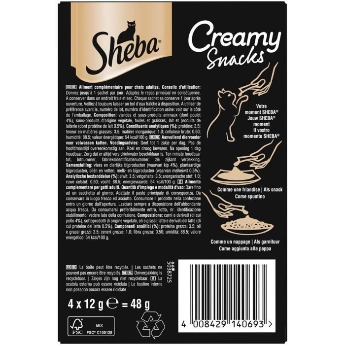Sheba creamy hot sale sticks
