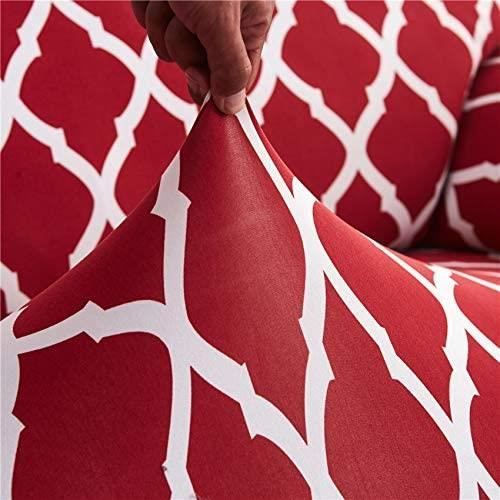Leisurealeaneag Housse de coussin en polyester extensible et amovible pour chaise de bureau Noir