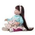 Poupée bébé Reborn LOLI®55cm en silicone - Modèle lucy33ru - Jouet éducatif et doux pour filles de plus de 3 ans-2