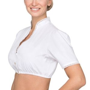 Chemisier blouse femme coton col V Cdiscount - Main Image