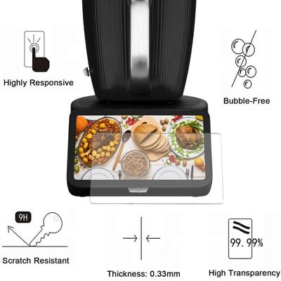 Lot De 3 Films De Protection Pour écran Thermomix TM7 – Verre Trempé PET Mat – Antireflet, Anti-rayures – Avec Kit D’application – Emballage Cadeau