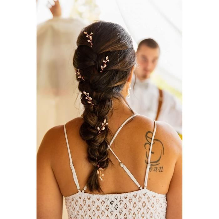 8 Pieces Epingles Cheveux Mariee Bijoux Cheveux Perles Cristaux Pinces Cheveux Mariage Accessoires Cheveux Mariee Ornemen H771 Cdiscount Beaux Arts et Loisirs creatifs