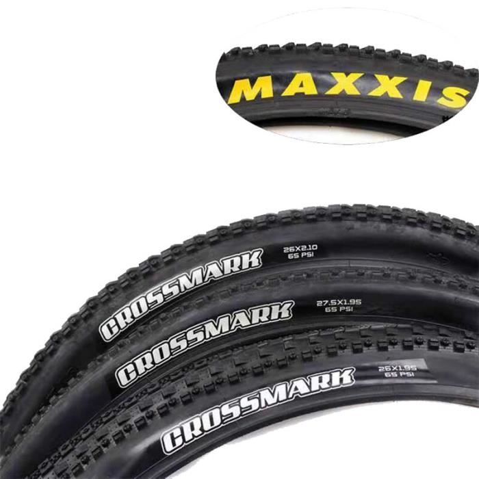Kit De 2 Pneus VTT 27.5x1.95 Pliables – Chambres à Air Et Démonte-Pneus Inclus