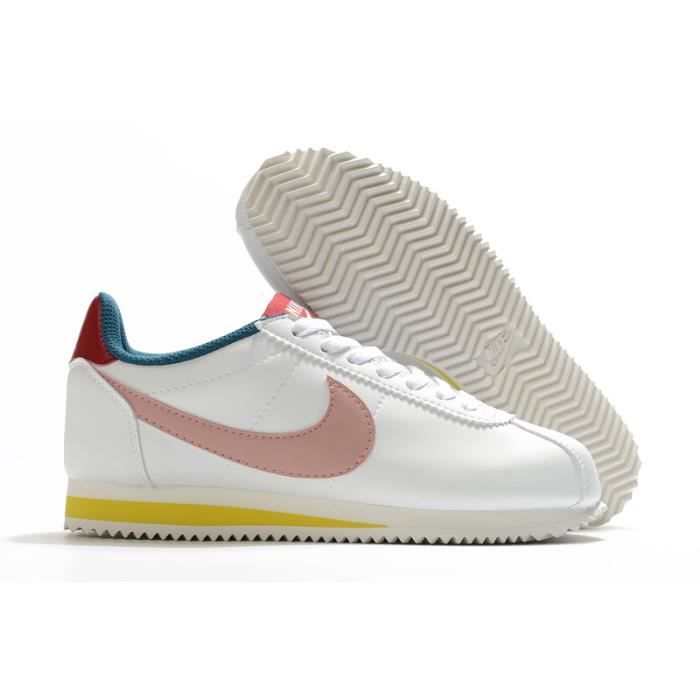 Nike classic cortez femme marron deals