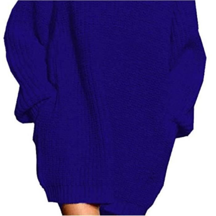Robe pull bleu roi outlet
