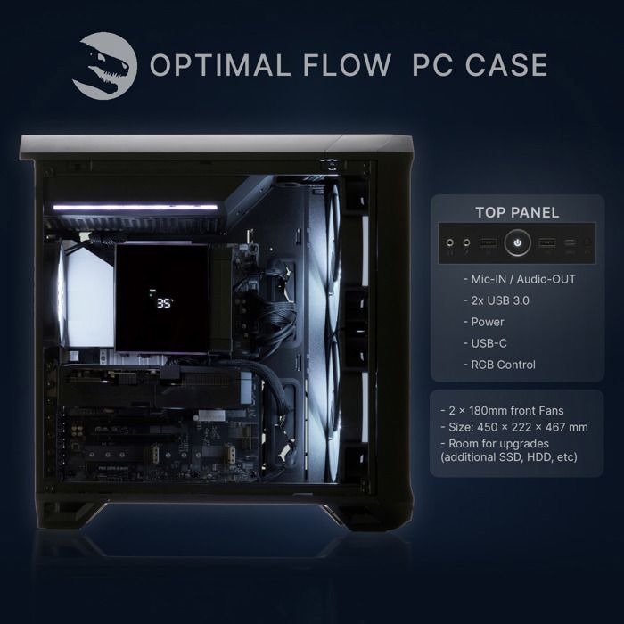 Sedatech PC Gamer Pro Compact ATX • AMD Ryzen 7 9800X3D • RTX5080 ...