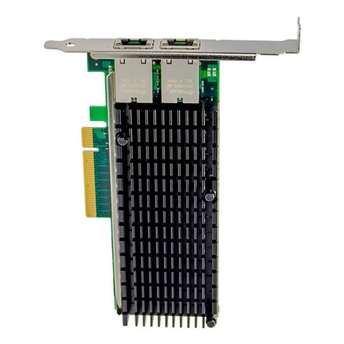 Asustor AS-T10G2 10G PCI-E Network Card for AS6704T/AS6706T/AS71XXR, AS65XXR, PC, Server Asustor AS-T10G2 10G PCI-E Network Card for AS6704T/AS6706T/AS71XXR, AS65XXR, PC, Server