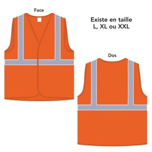 Gilet Haute Visibilité Pharmacie Chasuble De Sécurité Bords Réfléchissants Marqué Au Dos Ne Pas Déranger Distribution De Gilet Orange Personnalisé Gilet Haute Visibilité Pharmacie Chasuble De Sécurité Bords Réfléchissants Marqué Au Dos Ne Pas Déranger Distribution De Gilet Orange Personnalisé
