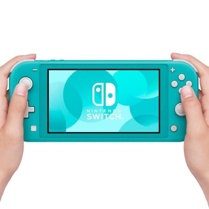 Console portable Nintendo Switch Lite • Turquoise Cdiscount Jeux vidéo