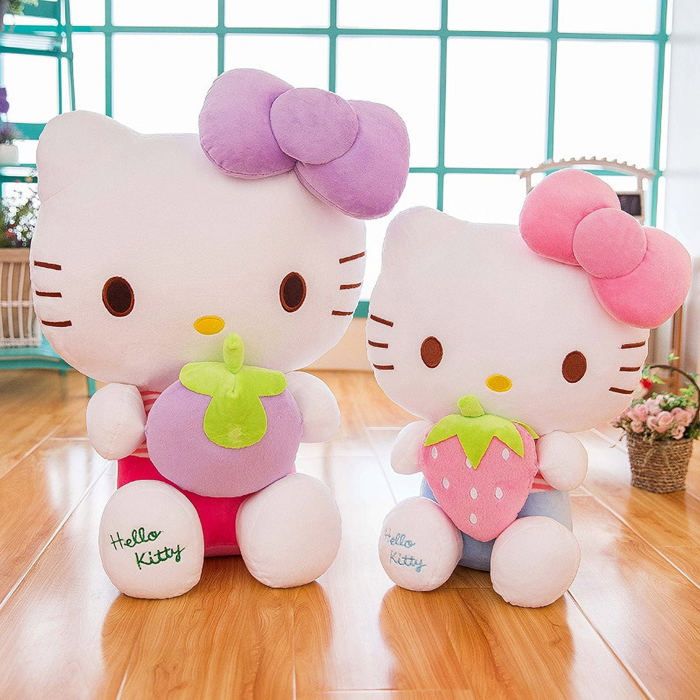 Hello Kitty kawaii peluche jouet, poupées oreiller enfants animaux en Hello Kitty kawaii peluche jouet, poupées oreiller enfants animaux en
