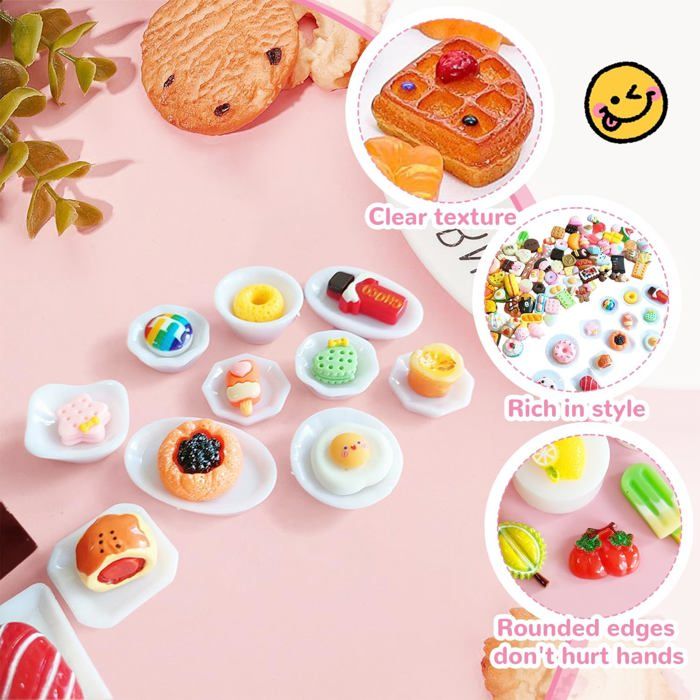 Lot de 26 accessoires de lutin miniatures pour maison de poupée, porte de lutin et petit déjeuner, mini vaisselle, accessoires de lutin miniatures, accessoires de maison de poupée, lutin de Noël
