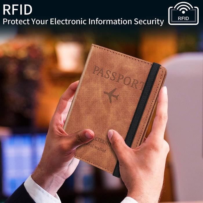 Porte-passeport Anti Rfid Porte-passeport Anti-RFID Protection - Main Image