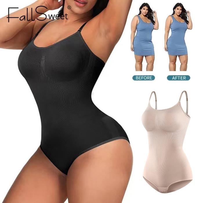 Beige taille XL sous v tement moulant Sexy pour femmes sous