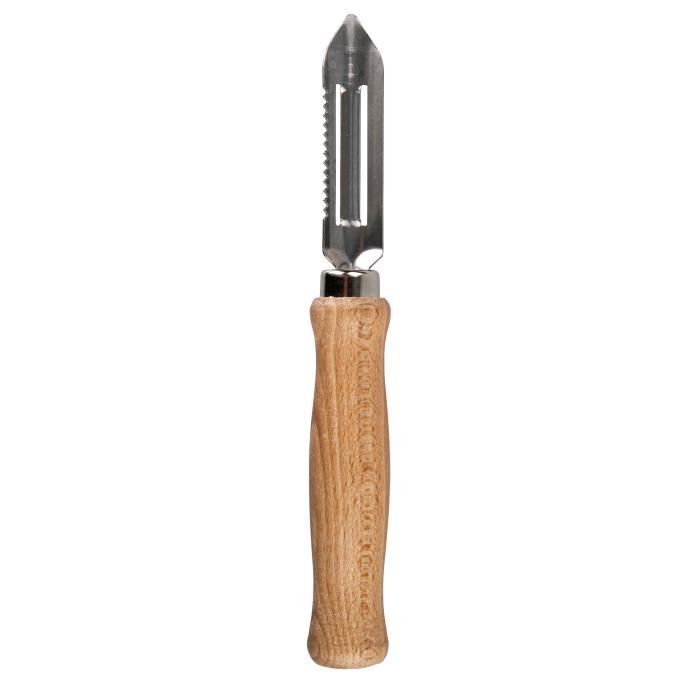 Couteau éplucheur de type économe 15 cm Fackelmann Eco Friendly 31371 -  Cdiscount Maison