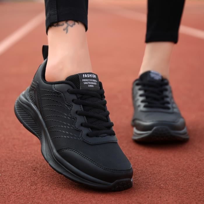 Basket de marque noir femme top