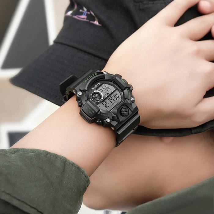 Montre homme antichoc etanche deals