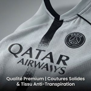 Maillot PSG/Jordan 2022/2023 Mbappé 7 Noir/Jaune - M
