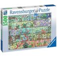 Puzzle 1500 pièces - Nains sur l'étagère - Ravensburger - Paysage et nature - A partir de 14 ans-0