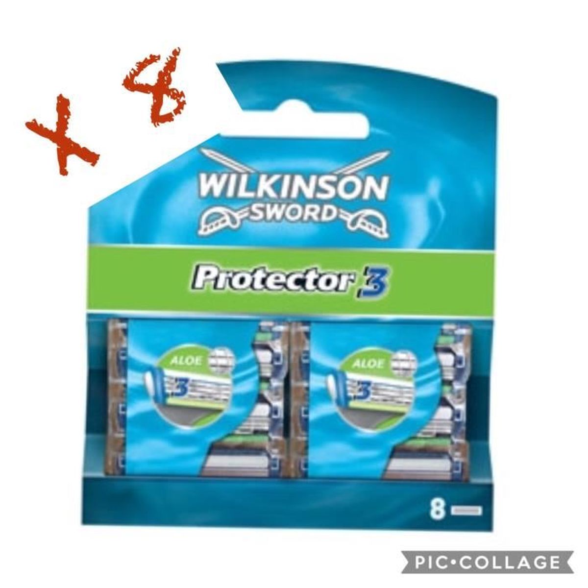 Wilkinson Sword 1 Paquet De 8 Lames Rasoir Protector 3 Achat
