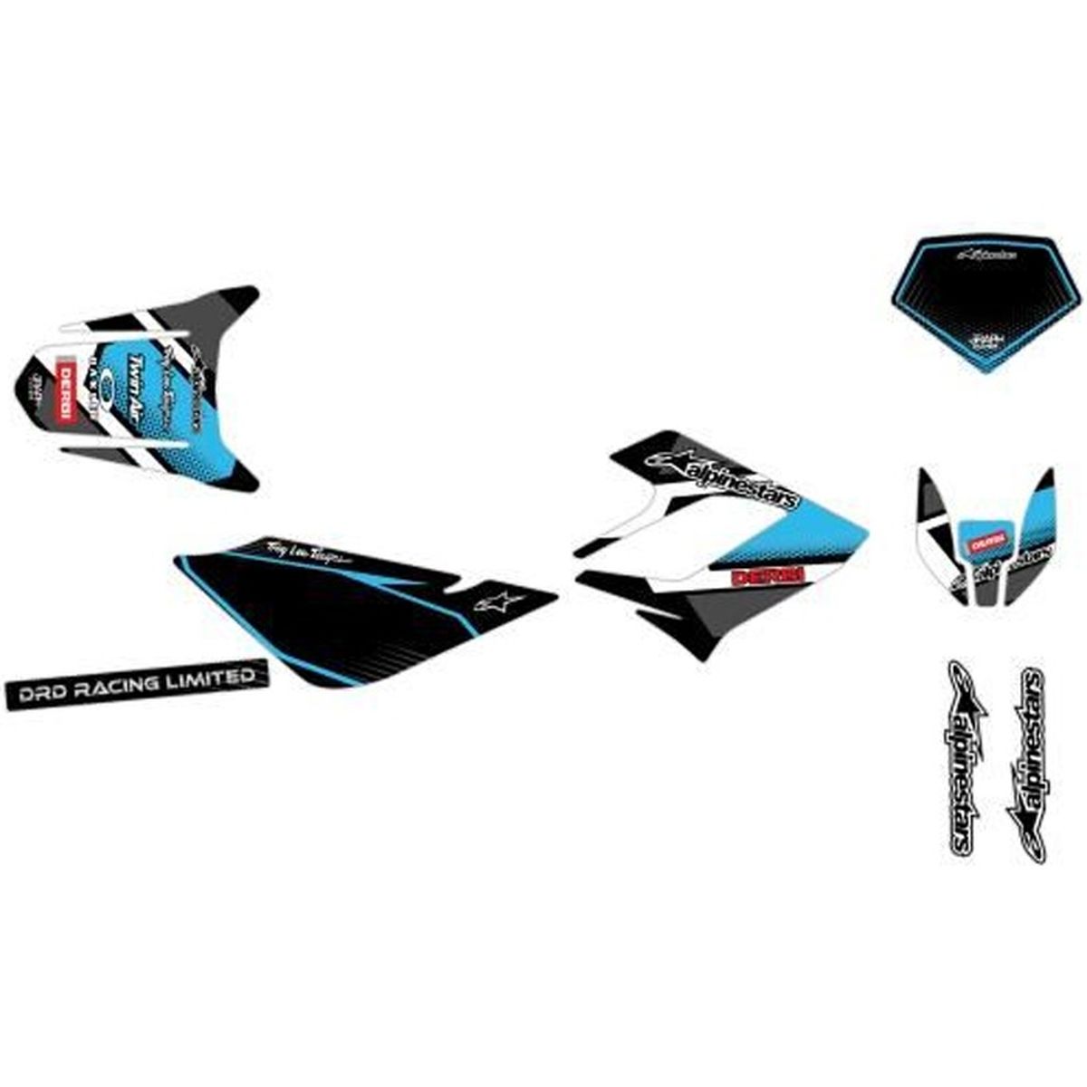 Carenage Derbi Senda Cdiscount