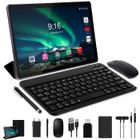 Tablette Tactile 10.1 Pouces HEASUR, Android 14, 36Go+128Go, Octa-Core, 5G Wifi, Type-C, 8000mAh, Avec clavier souris casque, Gris