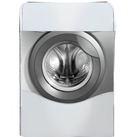 Housse de protection imperméable pour machine à laver - Argent XL