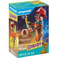 PLAYMOBIL - 70712 - SCOOBY-DOO Pompier - Figurine à collectionner pour enfant de 5 ans et plus