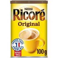LOT DE 2 - RICORE - Café Soluble Chicorée Original - boite de 100 g