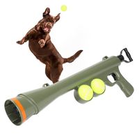 VGEBY Lanceur de balle de tennis pour chien - Jouet d'interaction et de pratique sécuritaire