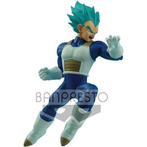 FIGURINE - PERSONNAGE Figurine Dragon Ball Z Super Banpresto - Super Saiyan Bleu Vegeta - 16 cm