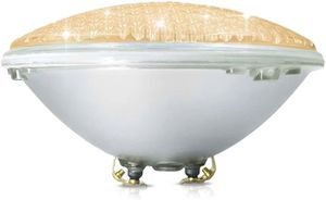 PROJECTEUR - LAMPE 18W Lampe de Piscine LED Blanc chaud Lumière PAR56 12V DC/AC, Etanche IP68 Éclairage sous-marin, Remplacez Les Ampoules.[Q3576]