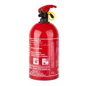 Extincteur 1 Kg Poudre ABC Avec Manomètre Et Support – ANAFGROUP, Pour Voiture, Maison, Garage