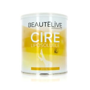CIRE D'ÉPILATION Beautélive Cire épilation pot liposoluble Coco - Peaux sensibles , 800ml  Sensible/réactive