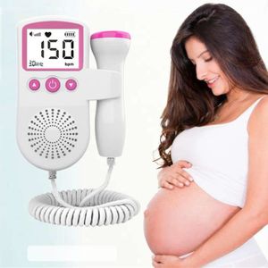 Doppler Fœtal 2.5mhz Accueil Grossesse Bébés Échographie Sonar Détecteur de  fréquence cardiaque Moniteur pour bébé pour femmes enceintes Stéthoscope